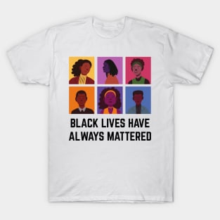 BLM Black Lives Have Always Mattered T-Shirt